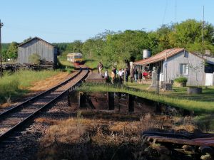 Hora se puede llegar en tren a Estacion Laureles desde Rivera o desde Tacuarembó !!!
