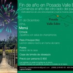 Afiche cena fin de año
